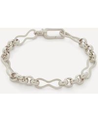 Monica Vinader - 18ct Gold-plated Vermeil Silver Heritage Link Chain Bracelet - Lyst