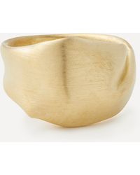 Completedworks - Mens 14ct Gold-plated Vermeil Silver The Best Place To Be A Puffin Ring - Lyst