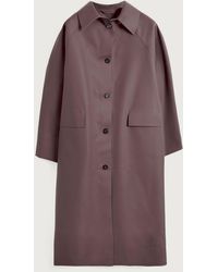 Kassl Original Coated Trench Coat - Brown