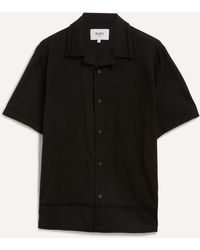 Wax London - Mens Newton Short-sleeve Pintuck Shirt - Lyst