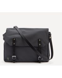 Grey for Men Mens Bags Messenger bags Ally Capellino Synthetic Jeremy Recycled Ripstop Nylon Satchel in Dark Grey 