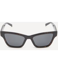Gucci - Chunky Cat Eye Havana Acetate Sunglasses - Lyst