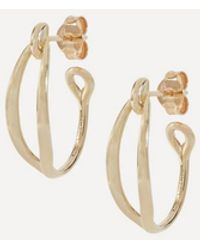 Liberty - 9Ct Link Plain Earrings - Lyst