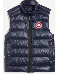 canada goose gilet navy blue