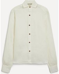 Marané - Mens El Pacifico Linen Shirt - Lyst