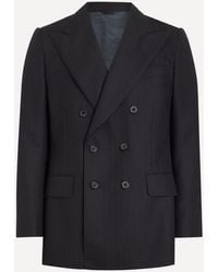 Husbands - Double-Breasted Worsted Wool Jacket - Lyst