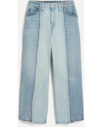 Levi's - Women's Baggy Dad Recrafted Jeans In Novel Notion 29 - Lyst
