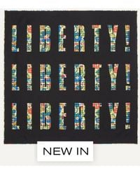 Liberty - Patchwork Silk Scarf 70 - Lyst