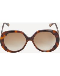 Chloé - Women's Oversized Round Sunglasses One Size - Lyst