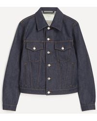 Husbands - Denim Trucker Jacket - Lyst