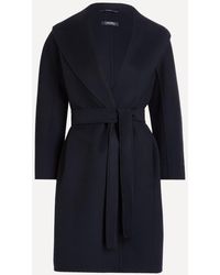 Max Mara - Messi Double-Face Wool Robe Coat - Lyst