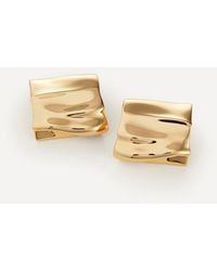 Jenny Bird - 14Ct-Plated Sundra Stud Earrings - Lyst