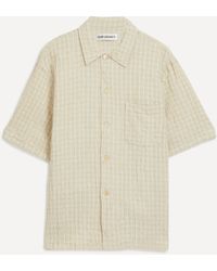 Our Legacy - Mens Box Shirt In Light Authentic Seersucker 38/48 - Lyst
