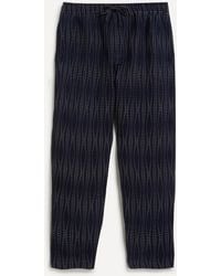 YMC - Mens Alva Indigo Sashiko-stitched Trousers - Lyst