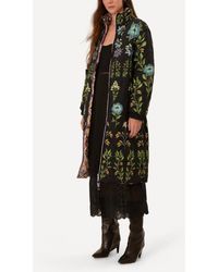FARM Rio - Winter Garden Reversible Maxi Puffer Jacket - Lyst