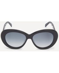 Celine - Triomphe Acetate Butterfly Sunglasses - Lyst