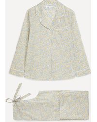 Liberty - Women's Phoebe Tana Lawn Cotton Classic Pyjama Set Xl - Lyst