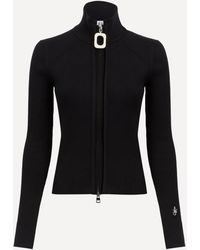 JW Anderson - Fitted Zip Up Cardigan - Lyst