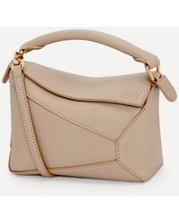 Loewe - Small Puzzle Leather Shoulder Bag - Lyst