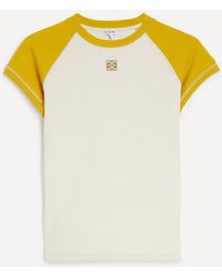 Loewe - Stretch Cotton And Viscose Jersey T-Shirt - Lyst