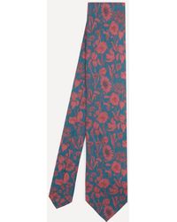Liberty - Mono Muse Silk Tie - Lyst