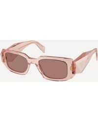 Prada - Women's Rectangle Sunglasses One Size - Lyst