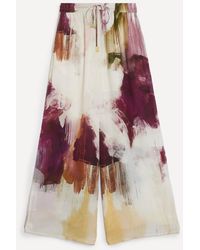 Aje. - Atomic Silk Trousers - Lyst