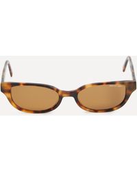 DMY BY DMY - Women's Romi Havana Rectangular Sunglasses One Size - Lyst