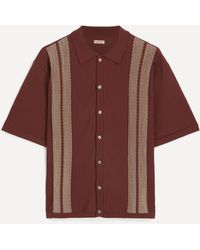 Kapital - Mens 14g Knit Tennessee Aloha Polo Shirt 3 - Lyst