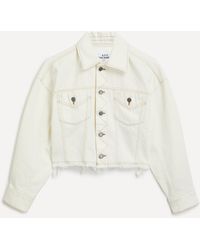 A.P.C. - A. P.c. Women's Sainters Denim Jacket 14 - Lyst