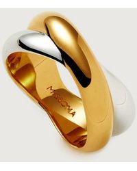 Missoma - X Lucy Williams Mixed Metal Chunky Entwine Ring - Lyst