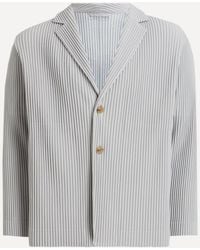 Homme Plissé Issey Miyake - October Basics Pleated Jacket - Lyst
