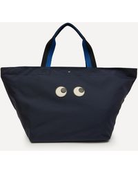 mini eyes nylon tote