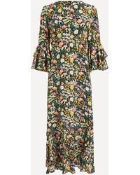 Liberty - Women's Jude's Floral Silk Gala Maxi Dress Xs - Lyst