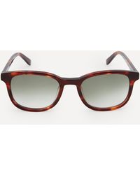 YMC Hakon Rectangle Sunglasses - Brown