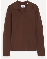 Wax London - Carter Milano Knit Polo Jumper - Lyst