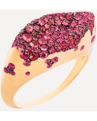 Nada Ghazal - 18Ct Baby Malak Ruby Marquise Ring - Lyst