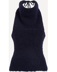 Paloma Wool - Women's Groelendia Folvover Sleeveless Knit Top - Lyst