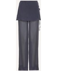 Paloma Wool - Silk Archive Trousers - Lyst