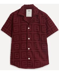 Oas - Mens Burgundy Terrace Cuba Terry Shirt - Lyst