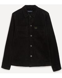 Fred Perry - Corduroy Overshirt - Lyst