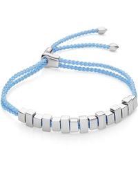 Monica Vinader Linear Ingot Friendship Bracelet - Multicolour