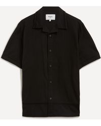 Wax London - Mens Newton Short-sleeve Pintuck Shirt - Lyst