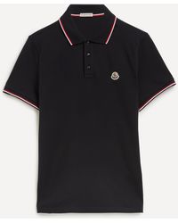 Moncler - Mens Logo Polo Shirt - Lyst