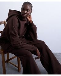 TOPSHOP - Premium Heavyweight Oversized Hoodie - Lyst