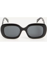 Celine - Women's Triomphe Square Acetate Sunglasses One Size - Lyst