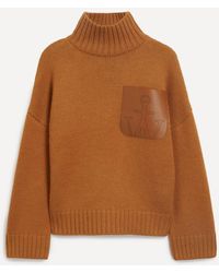 JW Anderson - Women's Patch Pocket Turtleneck Jumper - Lyst