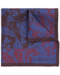 Liberty - Ezra Venus Silk Pocket Square - Lyst