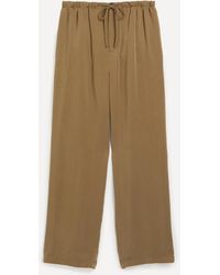 LE17SEPTEMBRE - Mens Wide-leg Modal-blend Trousers 36/46 - Lyst