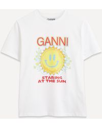 Ganni T-shirts for Women - Up to 50% off at Lyst.com